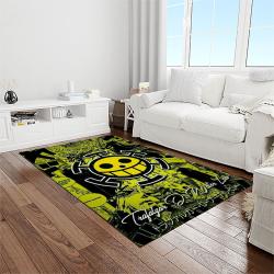 one piece anime manga cartoon character carpet rectangle area rug for living room home room decor gift for fans light room ope4