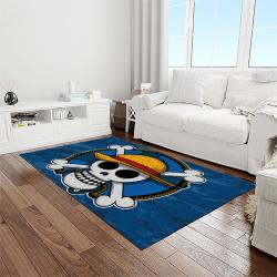 one piece anime manga cartoon character carpet rectangle area rug for living room home room decor gift for fans light room ope40