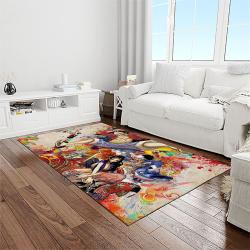 one piece anime manga cartoon character carpet rectangle area rug for living room home room decor gift for fans light room ope42