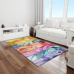 one piece anime manga cartoon character carpet rectangle area rug for living room home room decor gift for fans light room ope45