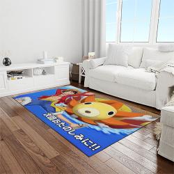 one piece anime manga cartoon character carpet rectangle area rug for living room home room decor gift for fans light room ope47