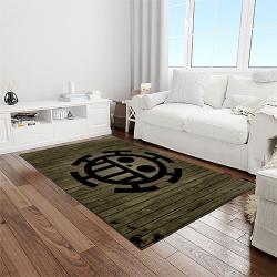one piece anime manga cartoon character carpet rectangle area rug for living room home room decor gift for fans light room ope5