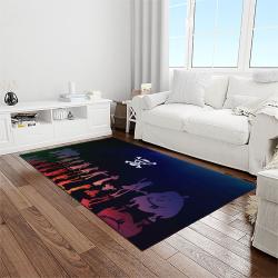 one piece anime manga cartoon character carpet rectangle area rug for living room home room decor gift for fans light room ope54