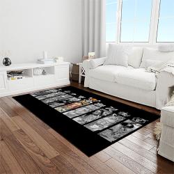 one piece anime manga cartoon character carpet rectangle area rug for living room home room decor gift for fans light room ope56