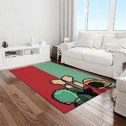 one piece anime manga cartoon character carpet rectangle area rug for living room home room decor gift for fans light room ope61