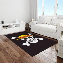 one piece anime manga cartoon character carpet rectangle area rug for living room home room decor gift for fans light room ope66