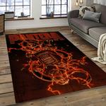 pantera band heavy metal music metalheads carpet rectangle area rug for living room home room decor gift for fans dark room ptr18