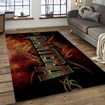 pantera band heavy metal music metalheads carpet rectangle area rug for living room home room decor gift for fans dark room ptr19