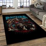 pantera band heavy metal music metalheads carpet rectangle area rug for living room home room decor gift for fans dark room ptr21