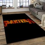 pantera band heavy metal music metalheads carpet rectangle area rug for living room home room decor gift for fans dark room ptr28