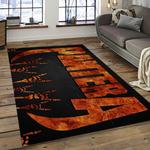 pantera band heavy metal music metalheads carpet rectangle area rug for living room home room decor gift for fans dark room ptr6