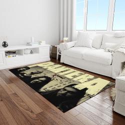 pantera band heavy metal music metalheads carpet rectangle area rug for living room home room decor gift for fans light room ptr11
