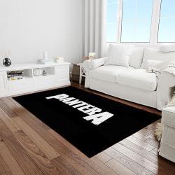 pantera band heavy metal music metalheads carpet rectangle area rug for living room home room decor gift for fans light room ptr22
