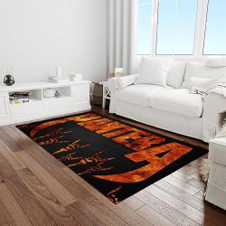 pantera band heavy metal music metalheads carpet rectangle area rug for living room home room decor gift for fans light room ptr6