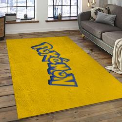 Pokemon Anime Manga Cartoon Character Carpet Rectangle Area Rug For Living Room Home Room Decor Gift For Fans PKM16