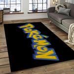 pokemon anime manga cartoon character carpet rectangle area rug for living room home room decor gift for fans dark room pkm17