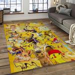 pokemon anime manga cartoon character carpet rectangle area rug for living room home room decor gift for fans dark room pkm26