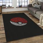 pokemon anime manga cartoon character carpet rectangle area rug for living room home room decor gift for fans dark room pkm31