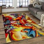 pokemon anime manga cartoon character carpet rectangle area rug for living room home room decor gift for fans dark room pkm33