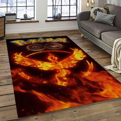 Pokemon Anime Manga Cartoon Character Carpet Rectangle Area Rug For Living Room Home Room Decor Gift For Fans PKM41