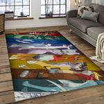 pokemon anime manga cartoon character carpet rectangle area rug for living room home room decor gift for fans dark room pkm66