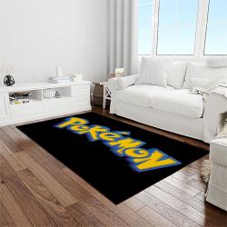 pokemon anime manga cartoon character carpet rectangle area rug for living room home room decor gift for fans light room pkm17