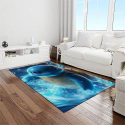 pokemon anime manga cartoon character carpet rectangle area rug for living room home room decor gift for fans light room pkm19