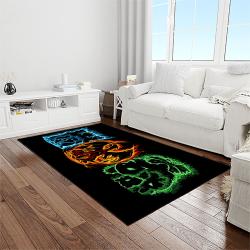 pokemon anime manga cartoon character carpet rectangle area rug for living room home room decor gift for fans light room pkm3