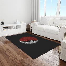 pokemon anime manga cartoon character carpet rectangle area rug for living room home room decor gift for fans light room pkm31