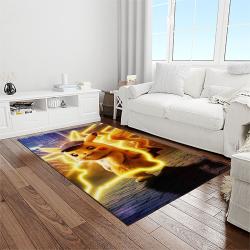 pokemon anime manga cartoon character carpet rectangle area rug for living room home room decor gift for fans light room pkm35