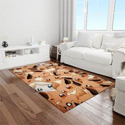 pokemon anime manga cartoon character carpet rectangle area rug for living room home room decor gift for fans light room pkm60