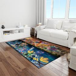 pokemon anime manga cartoon character carpet rectangle area rug for living room home room decor gift for fans light room pkm61