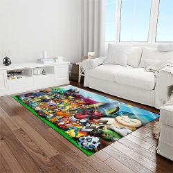 pokemon anime manga cartoon character carpet rectangle area rug for living room home room decor gift for fans light room pkm63