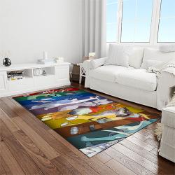 pokemon anime manga cartoon character carpet rectangle area rug for living room home room decor gift for fans light room pkm66