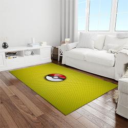 pokemon anime manga cartoon character carpet rectangle area rug for living room home room decor gift for fans light room pkm7