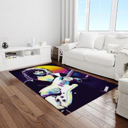 ritchie blackmore guitarist deep purple music hard rock carpet rectangle area rug for living room home room decor gift for fans light room rbc14