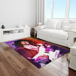 ritchie blackmore guitarist deep purple music hard rock carpet rectangle area rug for living room home room decor gift for fans light room rbc16