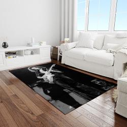 ritchie blackmore guitarist deep purple music hard rock carpet rectangle area rug for living room home room decor gift for fans light room rbc35