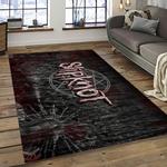 slipknot band heavy metal music metalheads carpet rectangle area rug for living room home room decor gift for fans dark room slk1