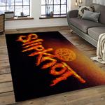 slipknot band heavy metal music metalheads carpet rectangle area rug for living room home room decor gift for fans dark room slk11