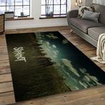 slipknot band heavy metal music metalheads carpet rectangle area rug for living room home room decor gift for fans dark room slk31