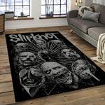 slipknot band heavy metal music metalheads carpet rectangle area rug for living room home room decor gift for fans dark room slk49