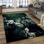 slipknot band heavy metal music metalheads carpet rectangle area rug for living room home room decor gift for fans dark room slk6