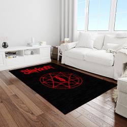 slipknot band heavy metal music metalheads carpet rectangle area rug for living room home room decor gift for fans light room slk12