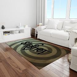 slipknot band heavy metal music metalheads carpet rectangle area rug for living room home room decor gift for fans light room slk14
