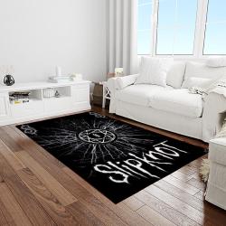 slipknot band heavy metal music metalheads carpet rectangle area rug for living room home room decor gift for fans light room slk33