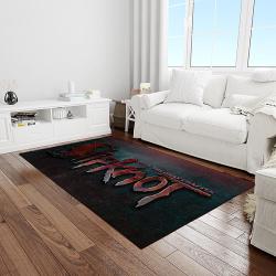 slipknot band heavy metal music metalheads carpet rectangle area rug for living room home room decor gift for fans light room slk4