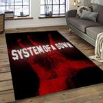 system of a down heavy metal music for metalheads carpet rectangle area rug for living room home room decor gift for fans dark room soad19