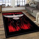 system of a down heavy metal music for metalheads carpet rectangle area rug for living room home room decor gift for fans dark room soad23
