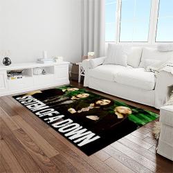 system of a down heavy metal music for metalheads carpet rectangle area rug for living room home room decor gift for fans light room soad10